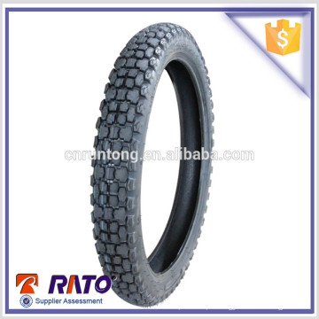 Pneu de moto promocional de boa qualidade 3.00-18 Tire Casing Type pneu de moto tubeless